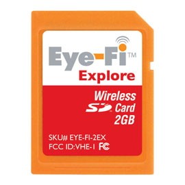 Eye-Fi wireless SD card.