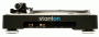 Marketing photo shows the back view of the Stanton T.92 USB turntable, including connections.